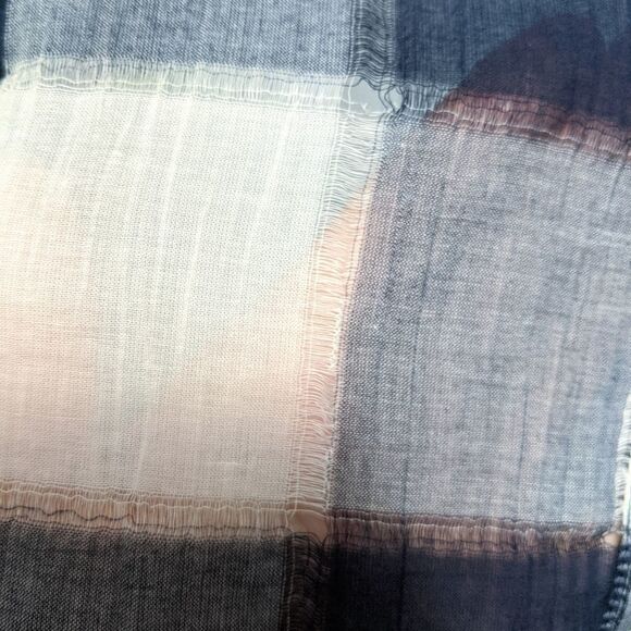 ARATTA SILENT JOURNEY Plaid Floral Button Shirt S - Picture 5 of 10